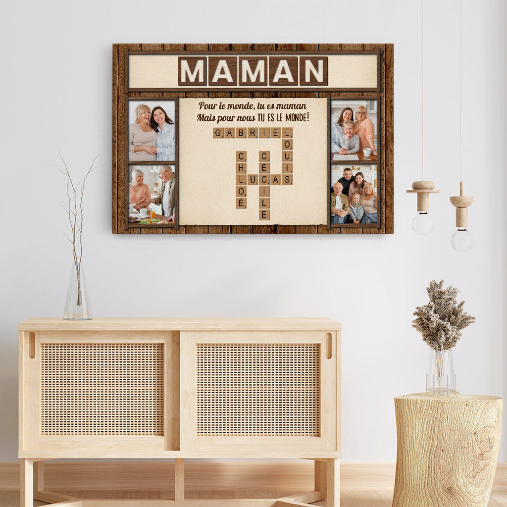4520CFR3 toile personnalisee mamie tu es le monde photos et mots croises 4520c3taa_44572a99 13e5 4c84 8d74 e4f0b70ed654
