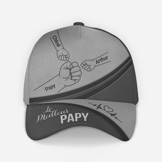 4522JFR2 casquette personnalisee homme le meilleur papa 4522jkqab