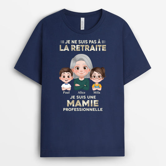 4546AFR2 t shirt personnalise papy soldat professionnel 4546a3q0b