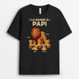 4554AFR1 t shirt personnalise la bande a papy lion design cartoon 4554a6l8b
