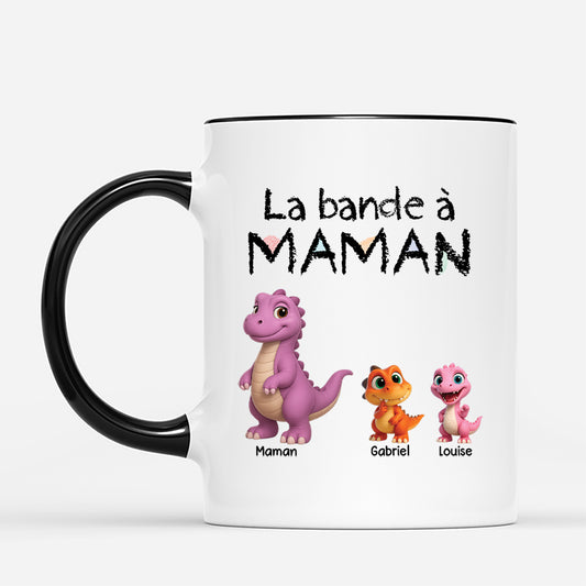4557MFR2 mug personnalise la bande a papy dinosaure design cartoon 4557m6t5b