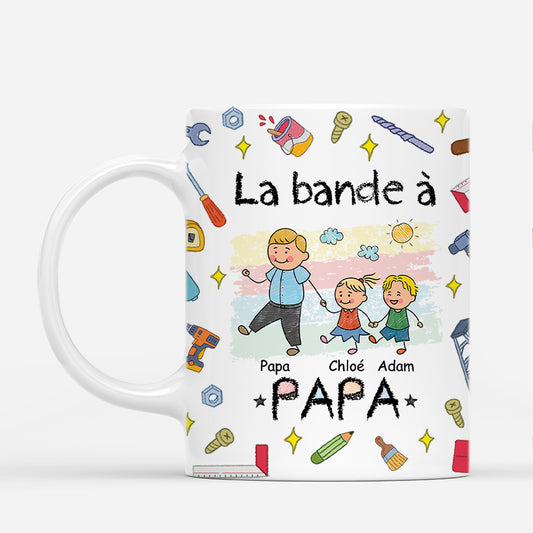 4566MFR1 mug personnalise la bande a papa outils dessin crayon 4566m3m0b