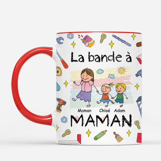 4566MFR2 mug personnalise la bande a papa outils dessin crayon 4566m3m0b