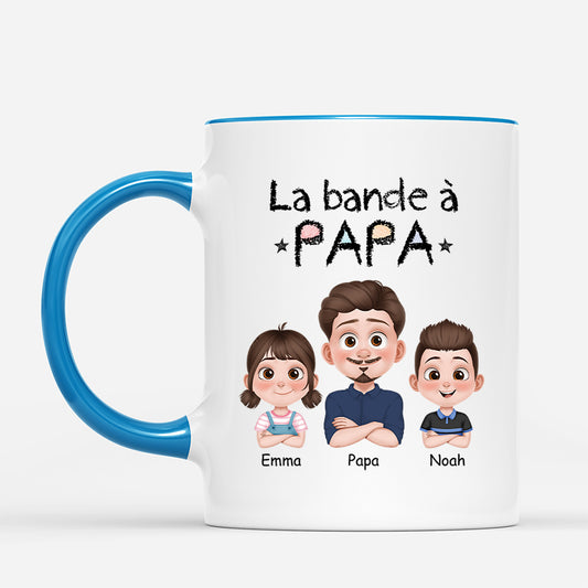 4607MFR2 mug personnalise la bande a maman design cartoon version crayon 4607m3q0a