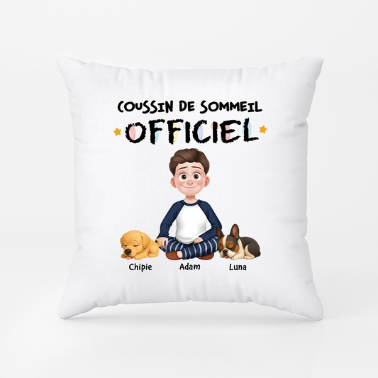 4618PFR2 coussin personnalise chien coussin de sommeil officiel 4618p8t0c_a5176b13 216a 41f3 b5d4 ba86c5be43ae