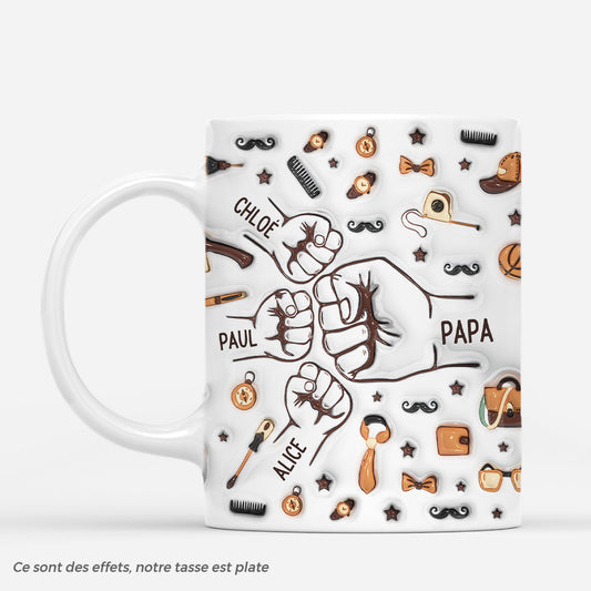 4650MFR1 effet dimpression 3d mug personnalise papa poings et ses trucs 4650m8k5b