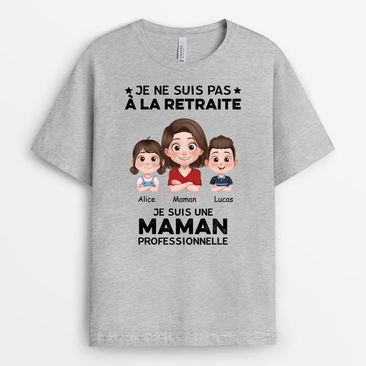 4688AFR2 t shirt personnalise papy professionnel design cartoon 4688akt0b