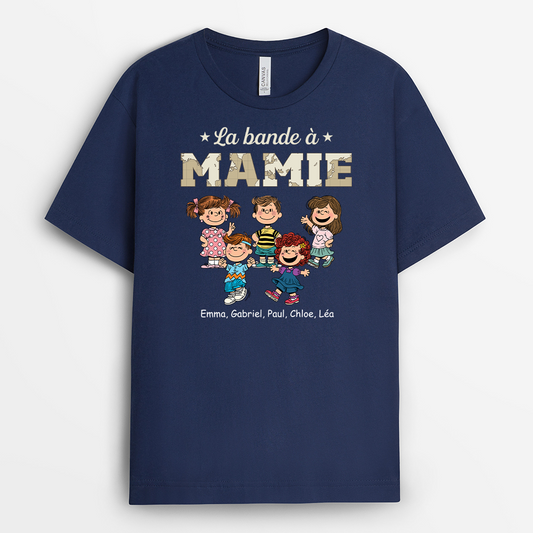 4694AFR2 t shirt personnalise la bande a papa version bd 4694a5h8b