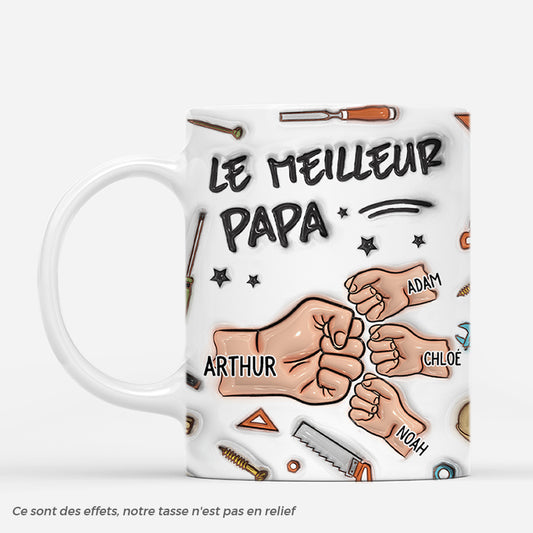4695MFR1 effet dimpression 3d mug personnalise meilleur papa du monde poings 4695mkl5b_b6b2c1d2 14b3 426e b18b a0df41a4c4ba