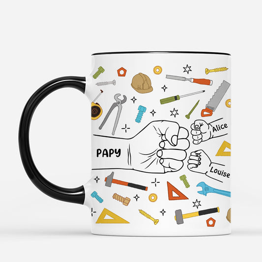 4786MFR2 mug personnalise papa ouvrier 4786mkktb