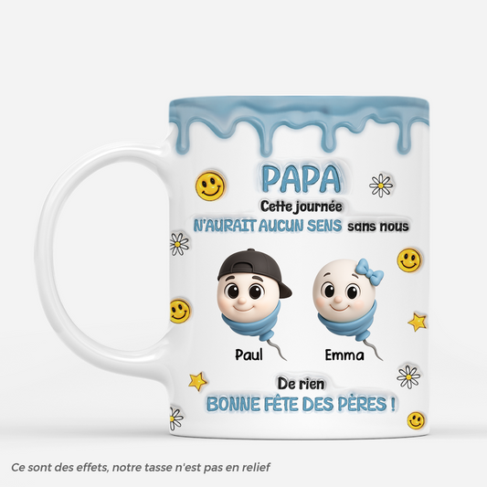 4788MFR1 effet dimpression 3d mug fete des peres personnalise humour la vie ennuyeuse sans nous 4788m5h5b_c6b337bc 0555 41a1 a8d1 3795093d5842