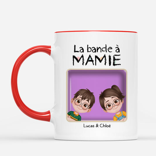 4811MFR2 effet dimpression 3d mug personnalise la bande a papa design cartoon avec carte 4811m5m0a