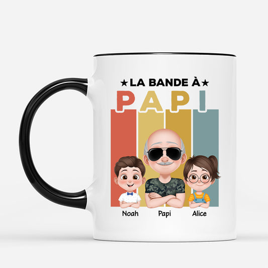 4846MFR2 mug personnalise la bande a papa soldat style retro 4846m3t0b