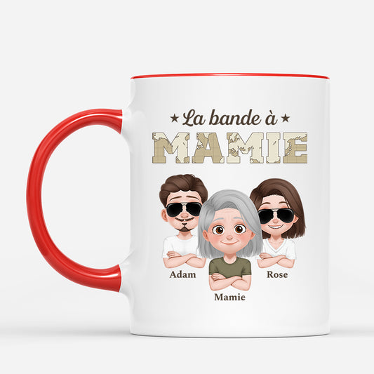 4853MFR2 mug personnalise la bande a papa soldat design carte 4853m5m0b