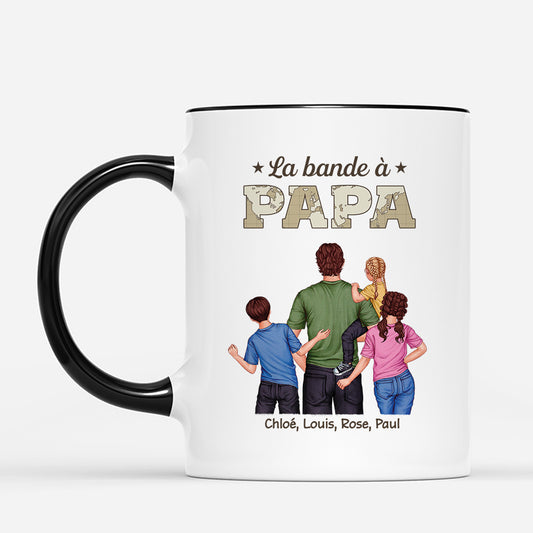 4855MFR2 mug personnalise papa fort version carte 4855mkl0b