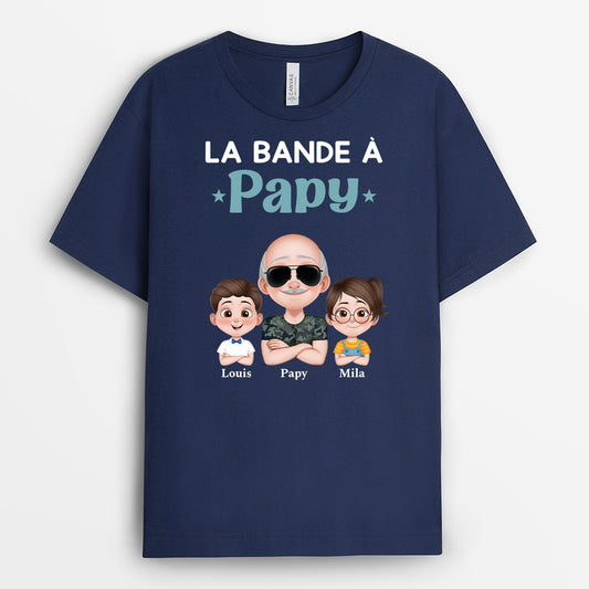 4861AFR2 t shirt personnalise la bande a papa soldat simple 4861a5h0b