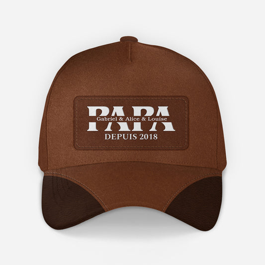 4870JFR1 casquette personnalisee vintage papa depuis 4870j6gnb