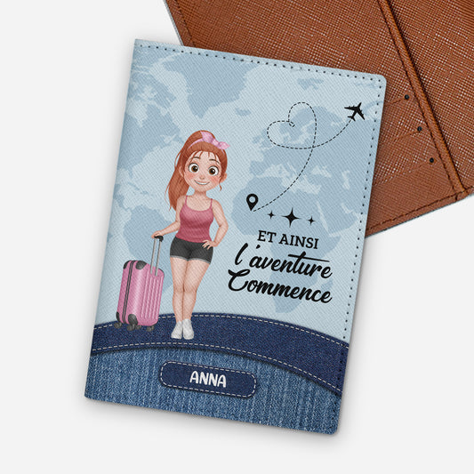 4951OFR1 porte passeport personnalise femme et ainsi laventure commence 4951o66ta