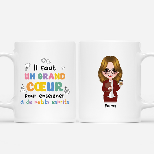 4975MFR1 Mug Personnalisee Maitresse Il Faut Un Grand Coeur_ee65f9d0 1670 42c1 95d3 b88aefa191dc