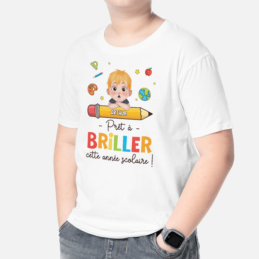 4981AFR2 tee shirt personnalise enfant pret a briller 4981aktak