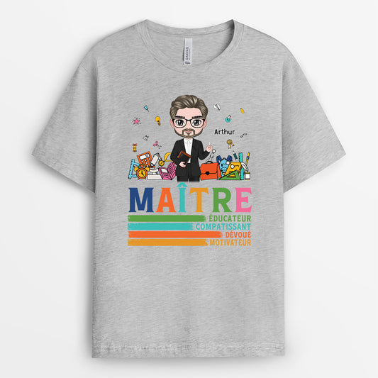 5022AFR2 t shirt personnalise ma maitresse 5022a3umt