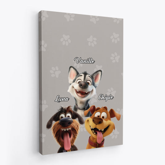 5032CFR2 toile personnalisee avec chat design cartoon 5032ckk5c_33a34608 b1b3 47ac 9542 8f2fa224393b