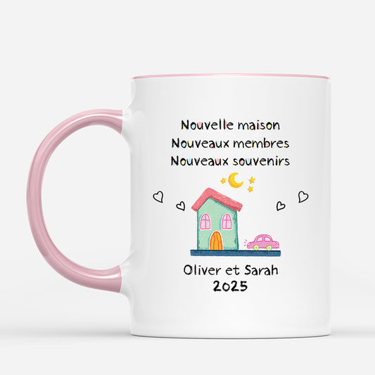 5038MFR2 mug personnalise couple nouvelle maison coloree 5038mtlng