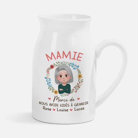 5045OFR1 vase personnalise mamie merci de nous avoir aides a grandir 5045o8mza_d0d8edff 5c06 40d0 a354 641f054b7975