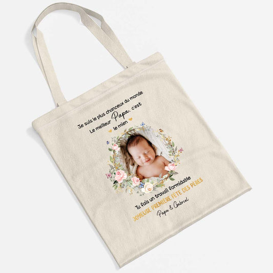 5139BFR1 premiere fete des maman papa_ tote bag personnalise photo 5139b8vaa_1
