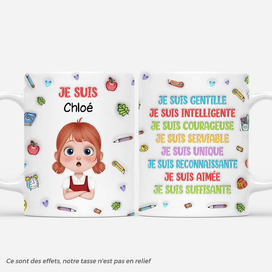 5143MFR1 effet dimpression 3d mug personnalise enfant je suis 5143mkgak