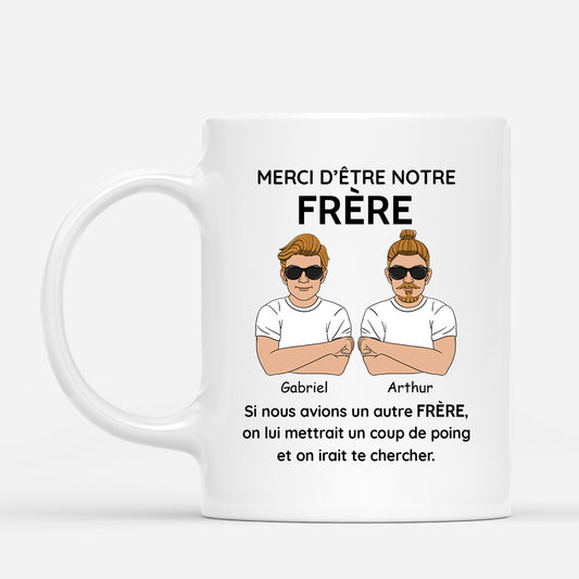 5145MFR1 mug personnalise humour merci d_etre mon frere 5145mkgme