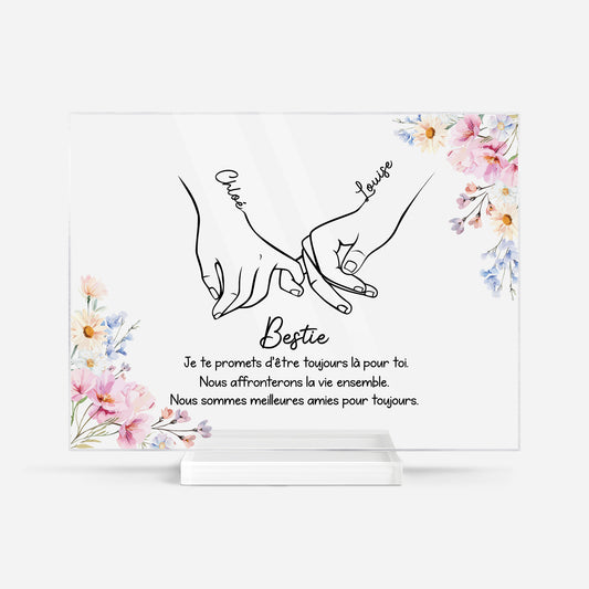 5177RFR1 plaque en acrylique personnalisee meilleure amie bestie 5177r6lqa