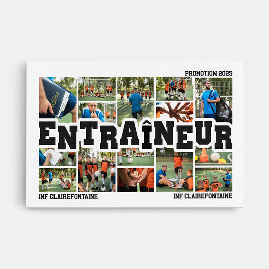 5200CFR1 toile personnalisee avec photos pour coach 5200ckumb