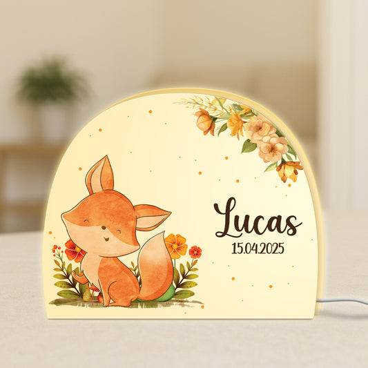 5244LFR1 lightbox personnalisable pour enfant petit cerf 5244l8lzk