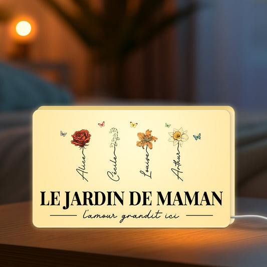5249LFR2 lightbox personnalisable le jardin de mamie 5249l