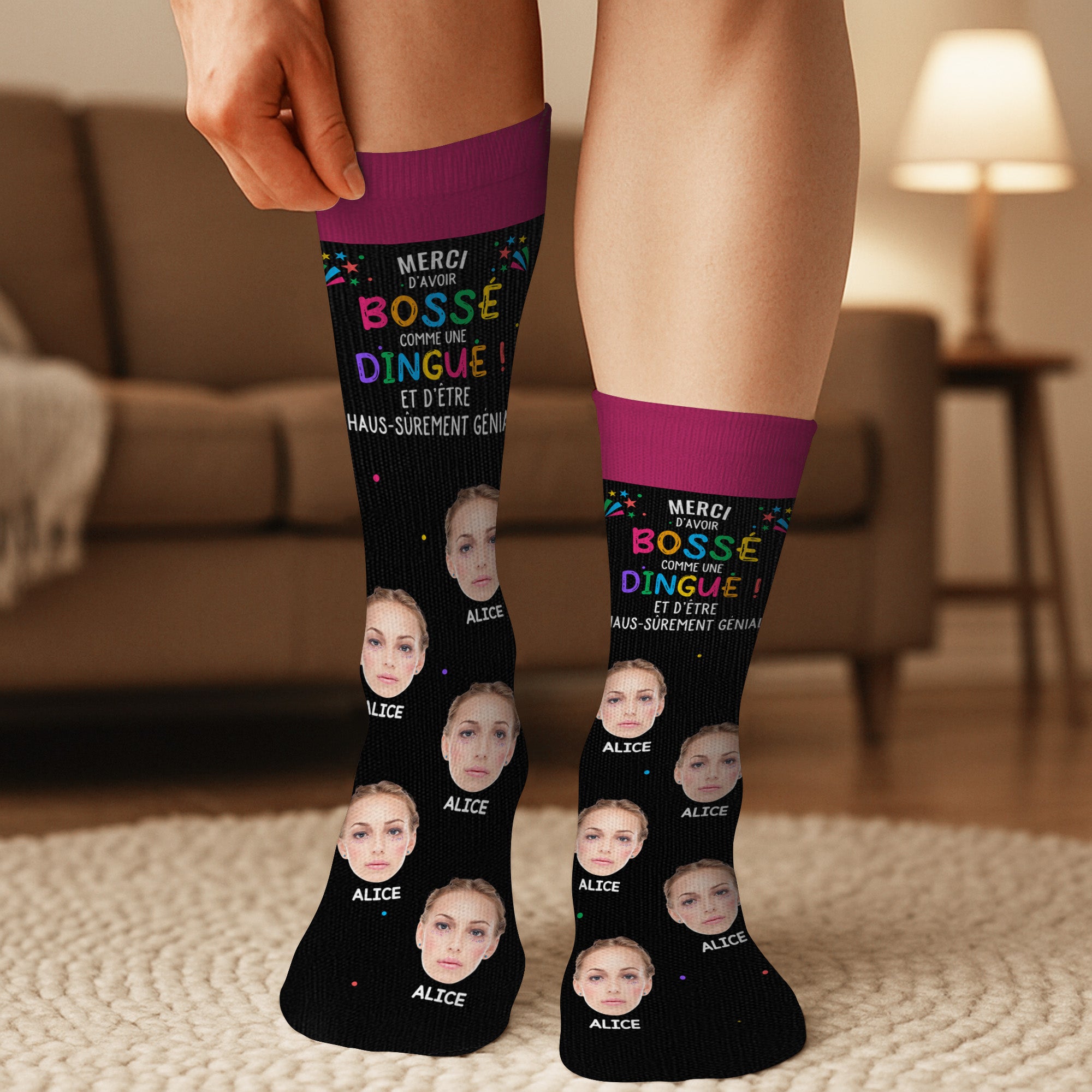 5294JFR3 chaussettes personnalisees collegue avec visages merci d_etre chaus surement genial 5294jktmo_feaa10d6 1491 404f 8681 0f2fa5f25557