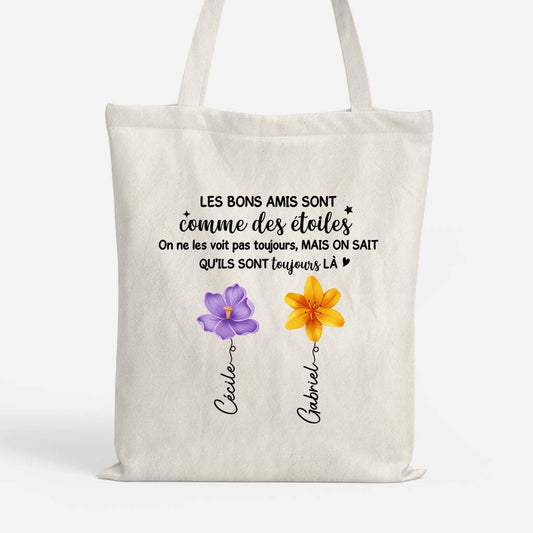 5342BFR1 tote bag a personnaliser meilleures amies comme les etoiles 5342bcv0f_1