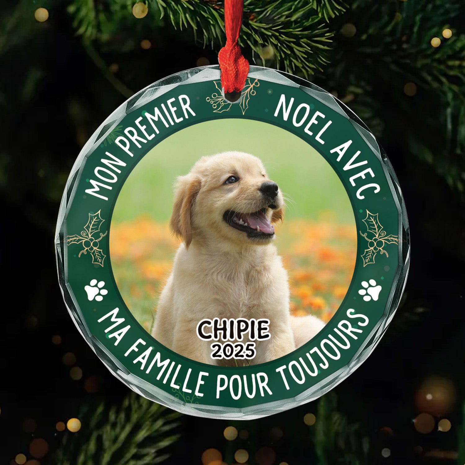 5353OFR1 orement en verre personnalise chien mon premier noel dans ma maison pour toujours 5353otgmc_fd7952a9 0a29 4845 b39c 629ffcc40a85