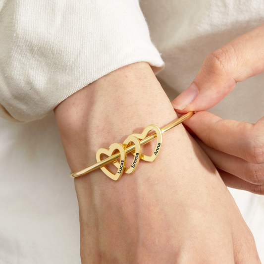 5390JFR2 bracelet pour femme avec coeur personnalise 5390j0h5a