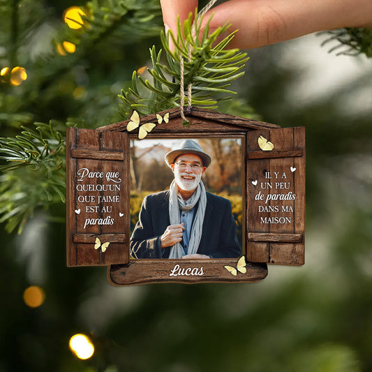 5467OFR2 ornement en bois a 2 couches chien commemoratif personnalise les meilleurs amis ne sont jamais oublies 5467o3ztd