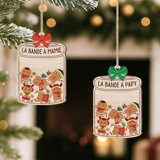 5534OFR2 ornement noel en bois a 1 couche personnalise pot a biscuits de maman 5534o3yma