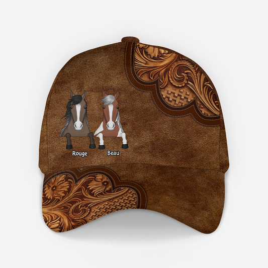 5544JFR1 casquette personnalisee mon ami le cheval 5544j8u8u