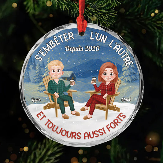 5602OFR1 ornement en acrylique personnalisee couple sembeter lun lautre version van gogh 5602o3tcg