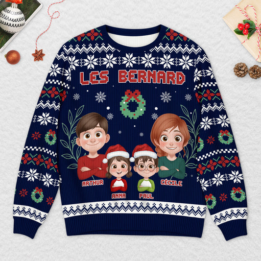 5710WFR2 pull moche personnalise notre pull noel de famille 5710wtvti