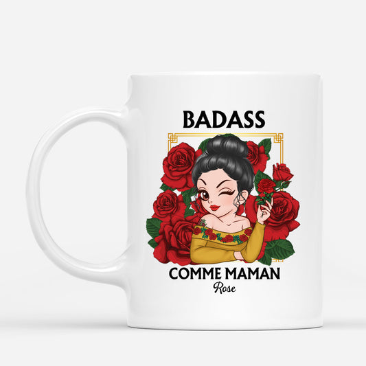 5725MFR1 mug personnalise noel badass comme maman 5725m8zaa