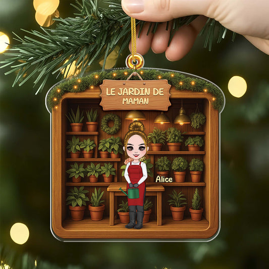 5805OFR2 ornement noel acrylique personnalise le jardin de mamie 5805okqqh