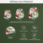 5835OFR3 ornement acrylique personnalise avec photo mon premier noel avec le pere noel 5835o3lqk