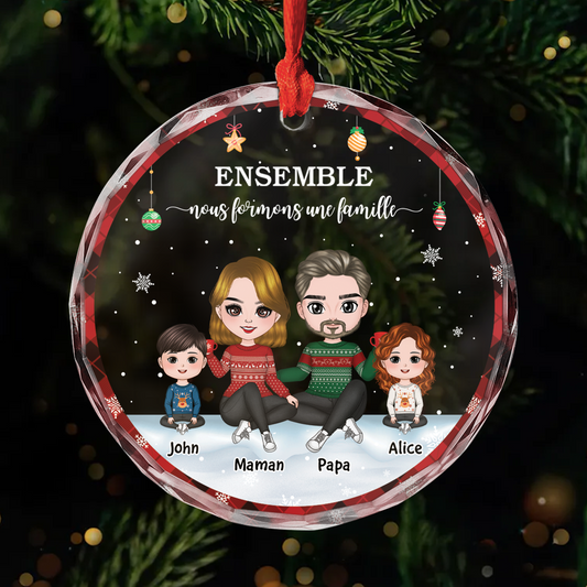5842OFR1 ornement noel en verre personnalise ensemble nous formons une famille 5842okz8i_fc9c9c62 3bd2 44f8 94ca 04af7c7ed297
