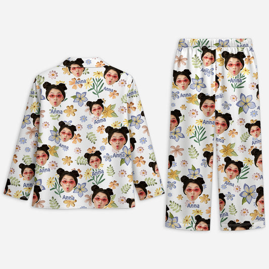 5951VFR2 pyjama fleuri personnalise ma belle 5951vkqna