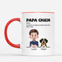 6007MFR2 mug personnalise maman papa chien 6007mkv5c